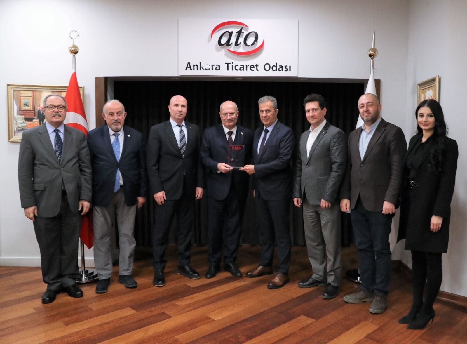 Yönetim Ve Denetim Kurulu Üyelerimiz İle Birlikte Ankara Ticaret Odası Başkanı Gürsel Baran'ı Ziyaret Ettik