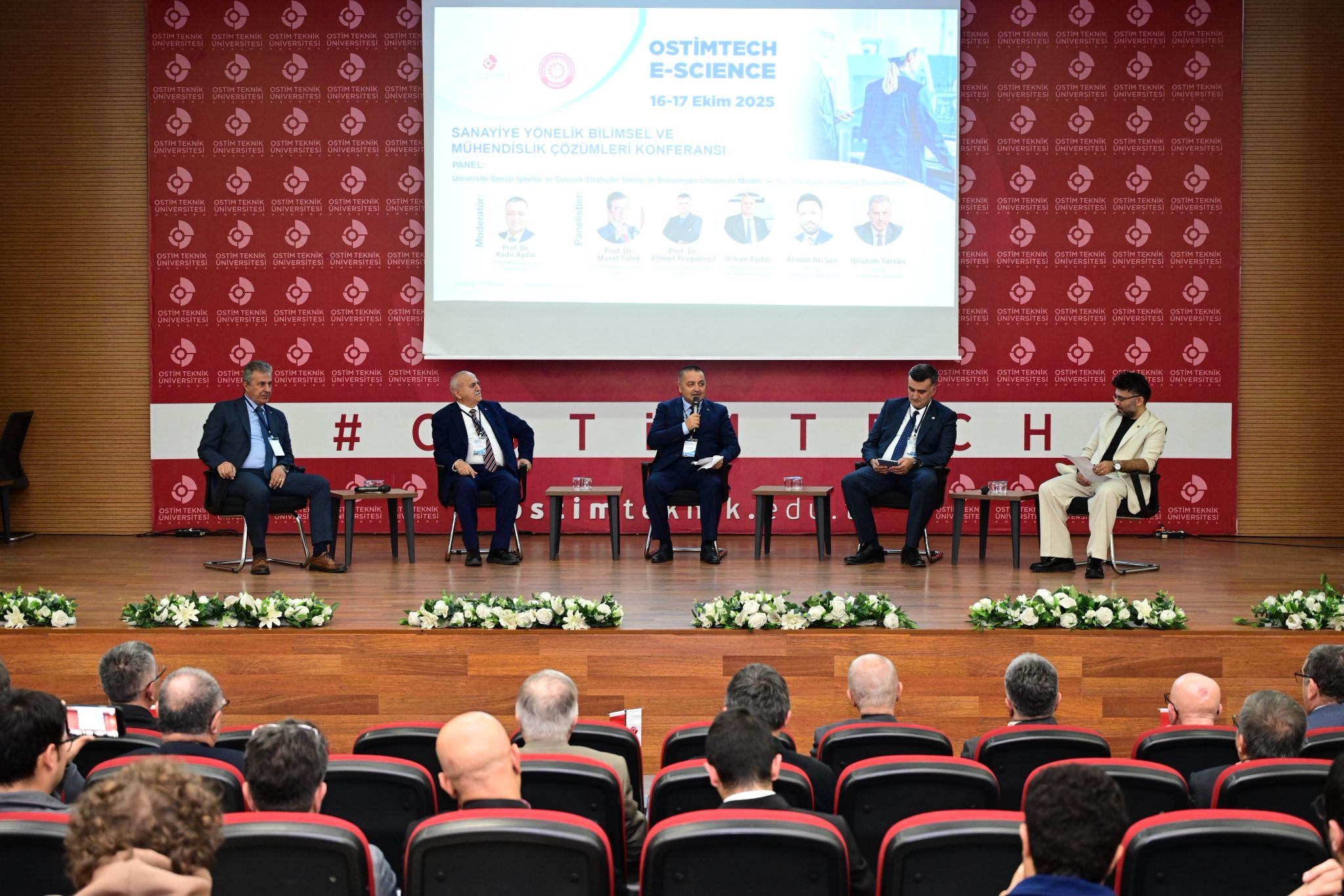 OSTİMTECH E-SCIENCE 2025 Sanayiye Yönelik Bilimsel ve Mühendislik Çözümleri Konferansına Katılım Sağlandı